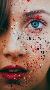 Pin By Crisalidadeleon On Makeup Creative Portrait Photography Portrait Photography Women Paint Photography