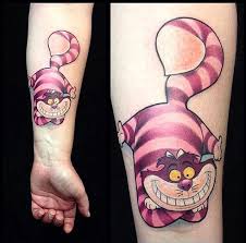 Cheshire Cat Tattoo Cheshire Cat Tattoo Disney Sleeve Tattoos Cool Tattoos