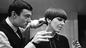 When vidal sassoon styled the 1960 hairstyles gone were the days of sleeping on huge curlers, sitting under hooded dryers and wrestling with false hair, hairspray and bobby pins. Vidal Sassoon Cutting Mary Quant S Hair Considerable