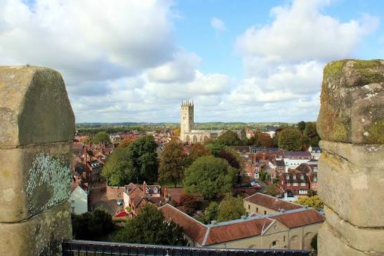 St Mary's Church tower view