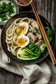 Would you like any shellfish in the recipe? Turkey Udon Noodle Soup Pups With Chopsticks