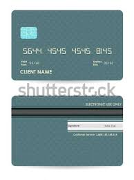 Credit card or bank card. Vector Credit Card Front And Back View Vector Illustration C Place4design 1280354 Stockfresh