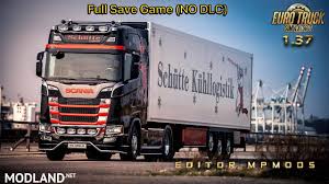 Full Save Game 1 37 No Dlc Mpmods Ets 2