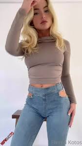 Emma Kotos no bra and panties OnlyFans leak free video