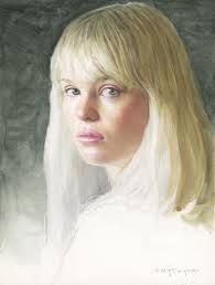 A little watercolor study today 8x10