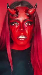 Diablesse👹 #devis #makeup #halloween #beautytok #thudannguyen99 #lea...