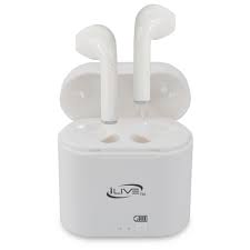 Ilive True Wireless Bluetooth Earbuds In White Iaebt209w Bluetooth Earbuds Wireless Bluetooth