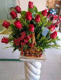 Maybe you would like to learn more about one of these? Beautiful Dozen In Basket In El Paso Tx Angie S Floral Design Gifts