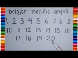 Maybe you would like to learn more about one of these? Belajar Menulis Angka 1 Sampai 20 Untuk Anak Tk Paud Dan Sekolah Dasar Youtube