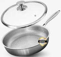 Amazon.com: Plateful Titanium Pan For Cooking 12" - Pure, No ...