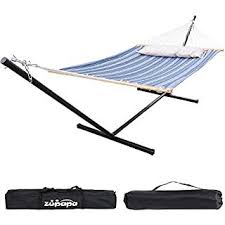 Amazon Com Hammaka 40501 Kp Hammaka Trailer Hitch Stand With Midnight Blue Hammaka Chairs Combo Hammocks Ga In 2020 Trailer Hitch Parachute Hammock Hammock Stand