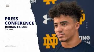 Notre Dame WR Jordan Faison