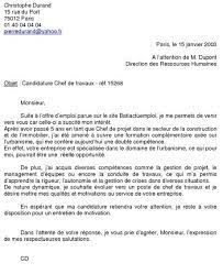 Les patients diabétiques 15 6.5. La Lettre De Motivation Cover Letter Sample Cover Letter Example Find A Job