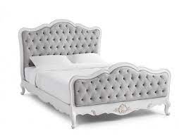 Yasmin Upholstered French Style Bed French Style Bed White Bedroom Set Furniture White Bedroom Set