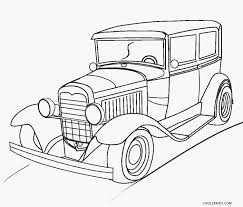 These two colors are found on a majority of today's vehicles. Classic Car Coloring Page Coloring Pages For Kids