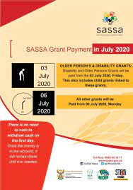According to sassa, for now, the pilot project. Sassa News Social Grant Payment Dates For July 2020 Facebook
