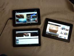 Nexus 7 Vs Kindle Fire Vs Blackberry Playbook Size Comparo Horizontal Blackberry Playbook Nexus 7 Amazon Kindle