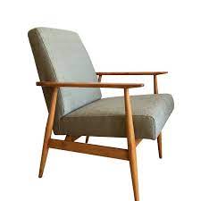 mid century modern armchair grey lounge chair handmade vintage chair danish design loft modern scandinavian restored to order in 2021 mid century modern armchair modern armchair grey lounge chair