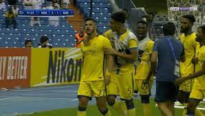 صورة من مباراة النصر السعودي والسد القطري ضمن منافسات الجولة الأولى من دور المجموعات لبطولة دوري أبطال آسيا. Ù‡Ø¯Ù Ø§Ù„Ù†ØµØ± Ø§Ù„Ø«Ø§Ù†ÙŠ ÙÙŠ Ù…Ø±Ù…ÙŠ Ø§Ù„Ø³Ø¯ Ø¨Ø¯ÙˆØ±ÙŠ Ø§Ø¨Ø·Ø§Ù„ Ø§Ø³ÙŠØ§ Ø¨Ø·ÙˆÙ„Ø§Øª