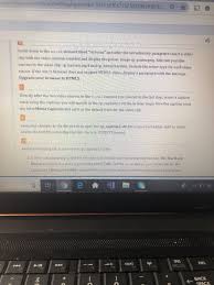 Comments in html are typically used to explain the markup. Solved Can Someone Help Please I Dont Know How To Commen Chegg Com