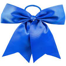 Throw up that messy hair into a clean look with hair claw clips. Blue Cheer Bow Hair Tie Hobby Lobby 134561