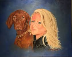 Leno featured a painting of one of bush's dogs that he had recently composed. Dana Perino On Twitter Wow Thank You So Much