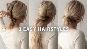 Maybe you would like to learn more about one of these? New 3 Easy Hairstyles For 2021 Youtube
