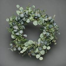 Rated 4 out of 5 stars. Eucalyptus And White Berry Wreath 67cm Apac