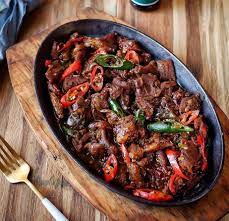 2 Resep Sapi Lada Hitam Beef Black Pepper Lezat Istimewa Recipe Merica Makanan Resep Daging Sapi