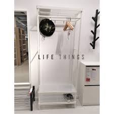 Films en vf ou vostfr et bien sûr en hd. Ikea Mackapar Mackapar Coat Rack With Shoe Storage Unit Rak Kot Dengan Bangku Storan Kasut 78x193 Cm