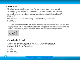Pada artikel ini, akan diketahui grafik fungsi logaritma yang melalui beberapa titik, dan tugas kita untuk menentukan persamaan fungsi logaritmanya. Sma Ma Kelas X Semester 1 Peminatan Matematika Dan Ilmu Ilmu Alam Ppt Download