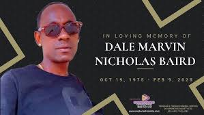 In Loving Memory of: Dale Marvin Nicholas Baird "Peeny"