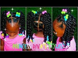 Pooh Gets A Style Like Big Sister Crochet Ponytails Kids 3c 4c Hair Kids Crochet Hairstyles Kids Hairstyles Crochet Hair Styles