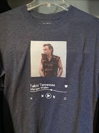 The mooch feels like a morgan wallen sorry for partying shirt jilted lover who wants back in trump s. Morgan Wallen T Shirt Talkin Tennessee Etsy