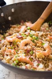 Chinese Fried Rice With Shrimp Prawns Shrimp And Rice Fried Rice Rice Recipes