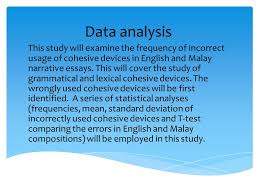 The equation for a sample standard deviation we just calculated is shown in the figure. Topic The Common Errors In Usage Of Written Cohesive Devices Among Secondary School Malaysian Learners Of English Of Intermediate Proficiency Ppt Download