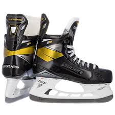 *female skaters* the difference between men's shoes and women's shoes is 1.5 to 2 sizes. Bauer Supreme 3s Ice Hockey Skates Senior Pure Hockey Equipment