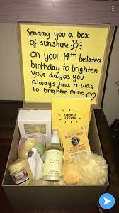 Life is better at the beach, beach gifts for women or men, funny beach presents travel mug tumbler, beach gift ideas, beach life cup glass, beach life gifts for ocean sea beach lover. Box Of Sunshine For A Diy Birthday Present Idea Bff Birthday Gift Birthday Gifts For Best Friend Diy Birthday Gifts