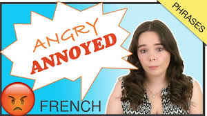 7 French Phrases To Say Angry Or Annoyed Youtube