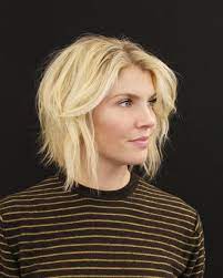 Anh Co Tran On Instagram Amanda Amandakloots Bob Haircut Softundercut Anhcotran Miami With Images Blonde Bob Haircut Blonde Bob Hairstyles Bobs For Thin Hair
