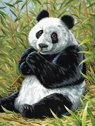 In diesem neuen video zeige ich euch, wie man einen super niedlichen pandabär zeichnen und malen kann. Reeves Junior Malen Nach Zahlen Panda Eventshop A Z