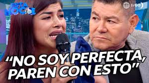 Esta noche: Jhazmín Gutarra lloró al hablar de supuesta infidelidad a  Dilbert Aguilar (HOY)