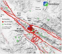 Earthquakes recorded for the last week (168 hours). Southern California Jolted By Moderate But Intense Quake Temblor Net