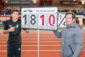 Duplantis tog 6,10 i sista försöket vilket är hans näst bästa resultat utomhus. Duplantis Greg Promotions