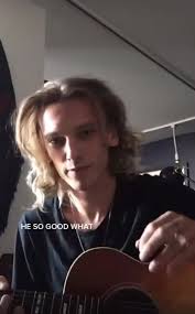 Jamie Campbell Singing Ariana Grande