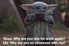 This hilarious baby yoda meme describes christmas morning in many american households. Baby Yoda Meme Worky Worky 10lilian