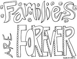 Family Quote Coloring Pages Doodle Art Alley Quote Coloring Pages Family Coloring Pages Family Coloring