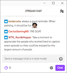 Uview Lite Running Twitch Chat In Picture In Picture ✨ bringing you the latest & greatest anime see actions taken by the people who manage and post content. uview lite running twitch chat in