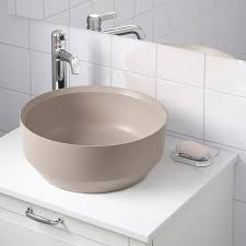 Besslingen Vasque Beige Mat Ikea Aufsatzwaschbecken Waschbecken Toilette Dekoration