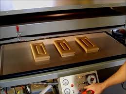 While both options are rather easy to clean, membrane can be maintained easily with a mild detergent or soft mildly wet cloth. Vacuum Press Pvc Film Doors Mdf Kitchen Doors Youtube